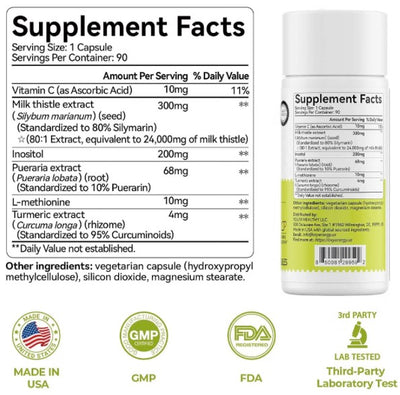 LUMVELLE Milk Thistle Liver Capsules