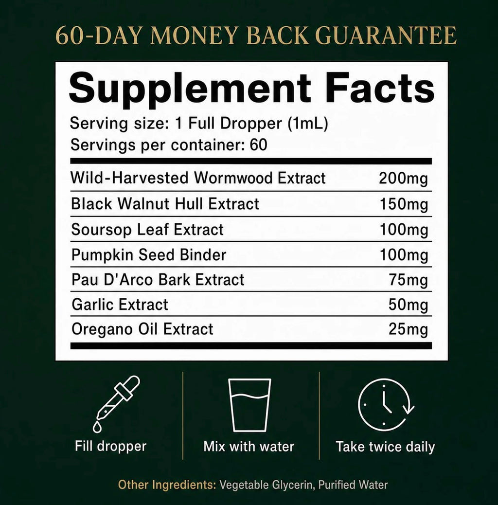 Wormwood Herbal Drops